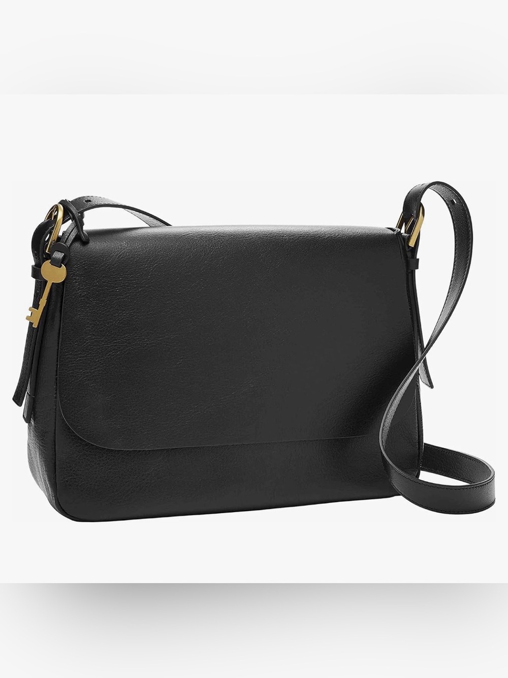 Fossil Harper Large Crossbody Bag- Black, NWT, Discontinued